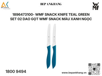 1896473100- WMF SNACK KNIFE TEAL GREEN - Set 02 Dao Gọt WMF SNACK Màu Xanh Ngọc